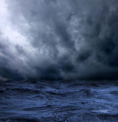 Bild Sturm im Ozean