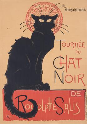 Poster Tournée du Chat Noir - Théophile Alexandre Steinlen