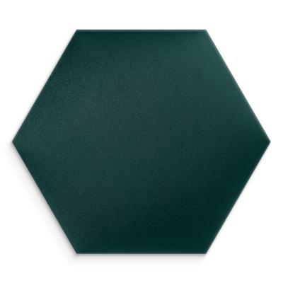 Wandpolster 20 smaragdgrünes Hexagon