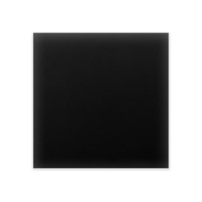 Deko & Accessoires Wandpolster Kunstleder 30x30 schwarzes Quadrat