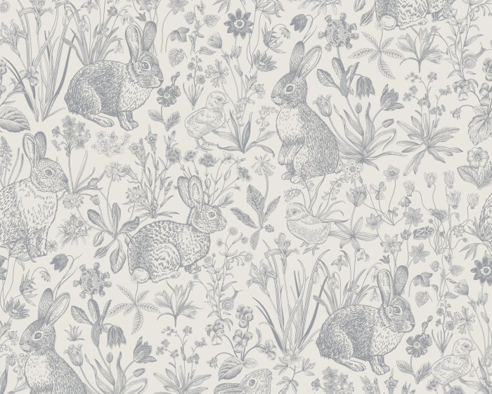 Fototapete Vintage Tiere und Pflanzen