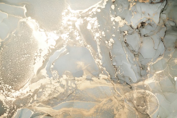 Fototapete Abstrakte Marmorkomposition mit Gold