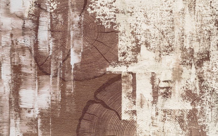 Fototapete Baumstamm auf strukturiertem Hintergrund