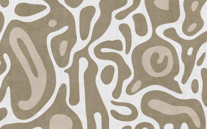 Fototapete Geometrisches Muster im skandinavischen Stil