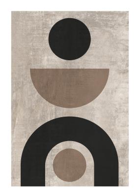 Poster Geometrischer Abstraktionsminimalismus