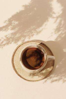 Poster Tasse schwarzer Kaffee