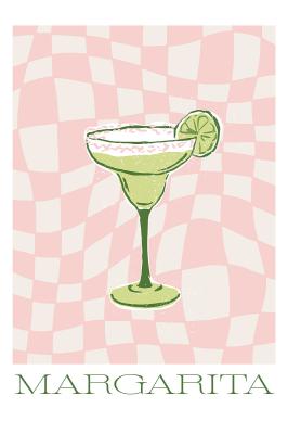 Poster Margarita Cocktail moderne Illustration