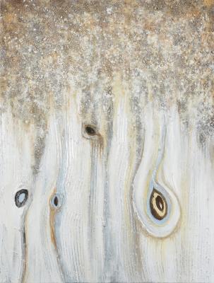 Bild Moderne abstrakte mit texturierten Holzdetails