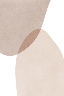 Bild Abstrakte beigefarbene Formen