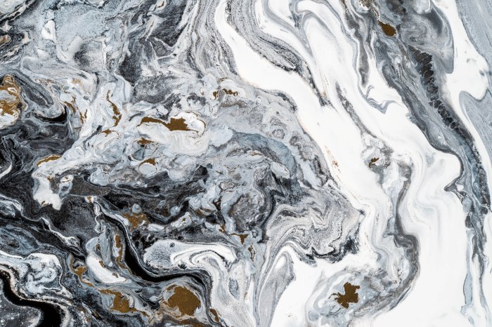 Fototapete Abstrakter Marmor in Grau