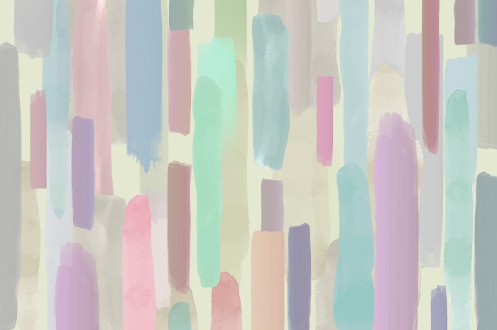 Fototapete Pastell-Pinselstriche