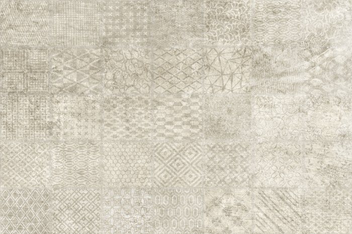 Fototapete Zarte Formen im Fliesenmuster