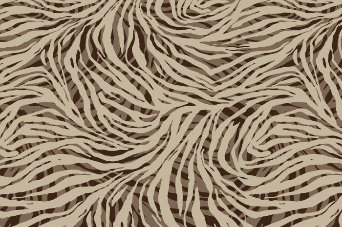 Fototapete Abstraktes Muster mit Zebranachahmung