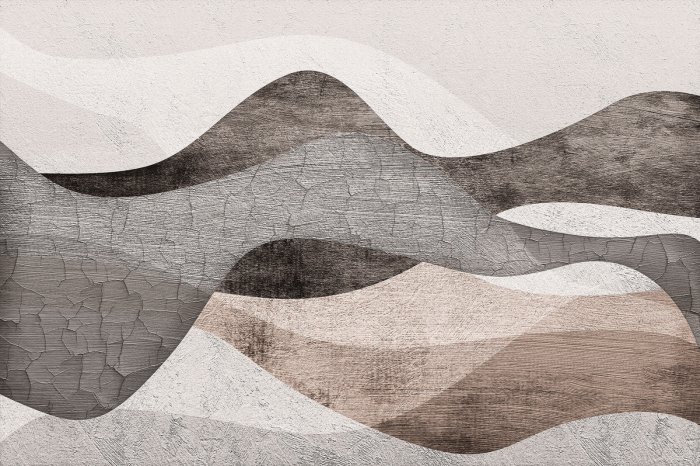 Fototapete Texturierte Nachahmung von Wüstendünen