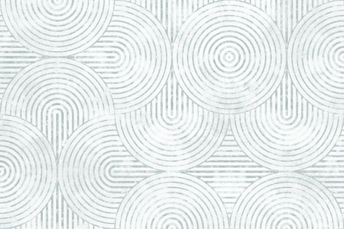 Fototapete Graue Linien, die eine Kreisform bilden