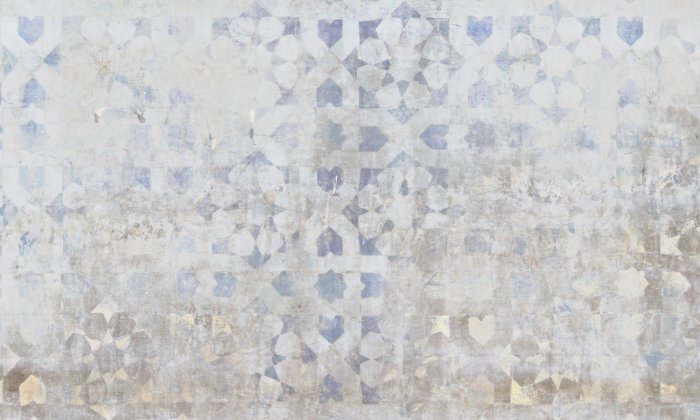 Fototapete Abstrakte Fliesenstruktur in Grau