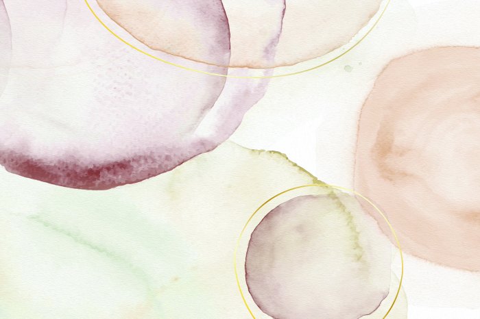 Fototapete Helle verschwommene Farbmuster