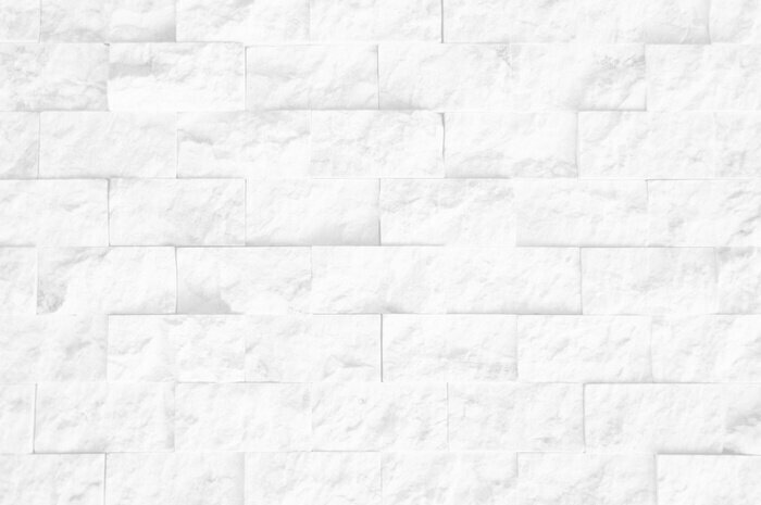 Fototapete Cutting background marble wall rectangular, natural black white marble texture