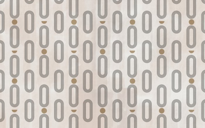 Fototapete Geometrische Formen auf beigem strukturiertem Hintergrund