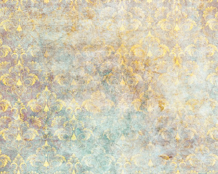 Fototapete Ornamente auf einem Texturhintergrund im Retro -Stil