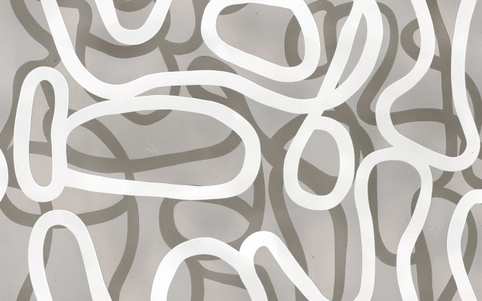 Fototapete Moderne Abstraktion Muster mit geometrischen Formen