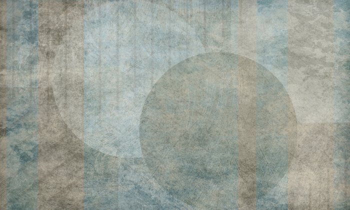 Fototapete Geometrische Formen auf einer strukturierten Oberfläche im Minimalismus