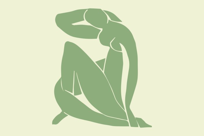 Fototapete Imitation eines Frauenkörpers auf hellem Hintergrund