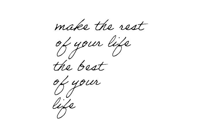 Fototapete Motivationsschrift auf weißem Hintergrund