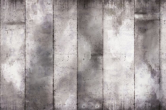 Fototapete Betonwand aus grauen Blöcken