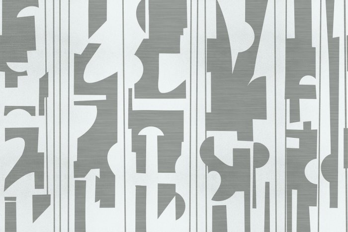 Fototapete Modernes geometrisches Muster in Grautönen