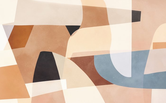 Fototapete Geometrische Textur mit Formen