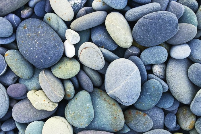 Fototapete Imitativer Muster glatter Steine