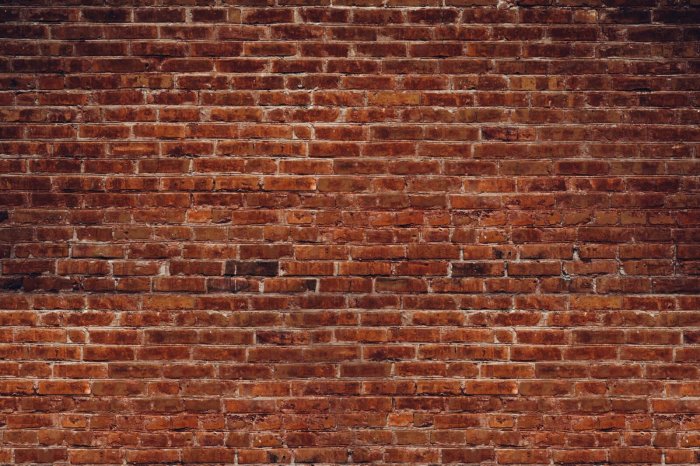 Fototapete Rote Ziegelwand