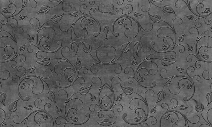 Fototapete Pflanzentextur in Grautönen