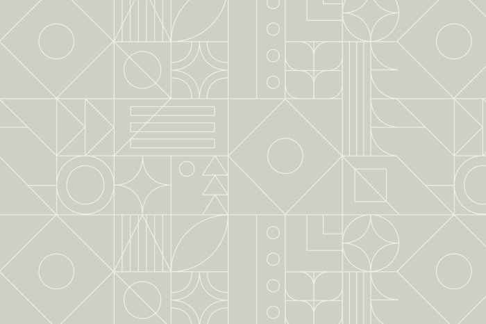 Fototapete Geometrisches Muster mit Formen