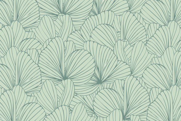 Fototapete Blattadern in Grautönen