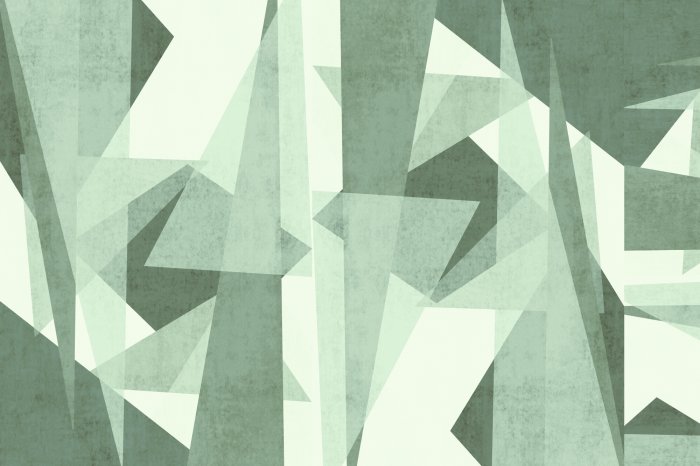 Fototapete Geometrische Formen in Grautönen