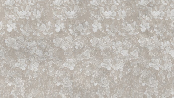 Fototapete Buchsbaumzweige und -blätter in Grautönen