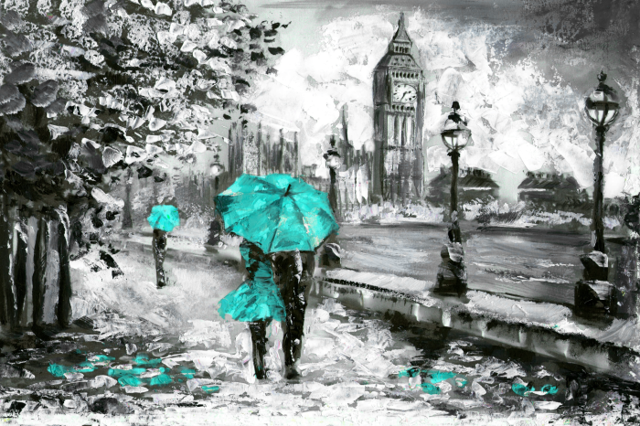 Bild Walk in London (1 Part) Wide Turquoise