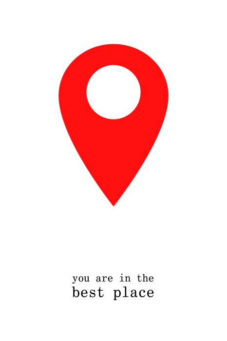 Bild You Are in the Best Place (1 Part) Vertical