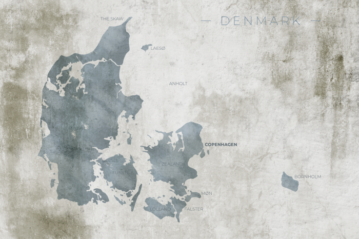 Bild Scandinavian Blue (1 Part) Wide