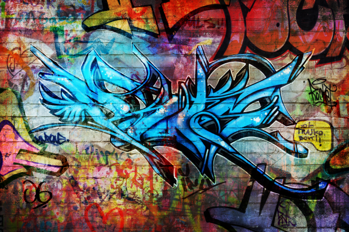 Bild Anonymous graffiti