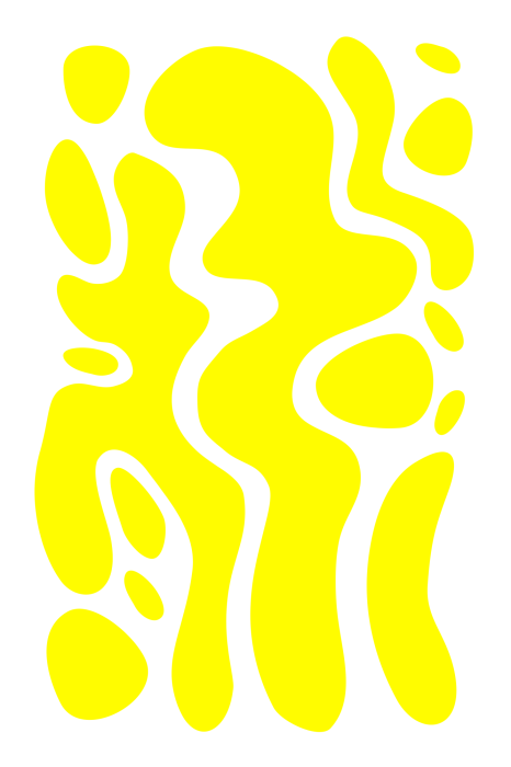 Bild Gelbe abstrakte Farbspritzer