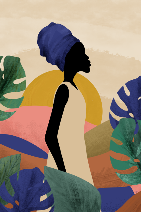 Bild An African dream / A walk at sunset