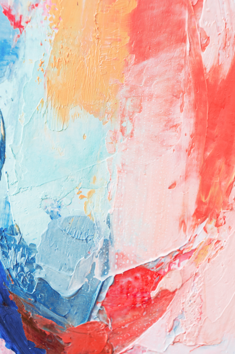 Bild Eine malerische Farbexplosion in einem künstlerischen Stil