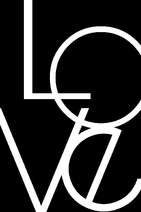 Bild Black and White: Love (1 Part) Vertical