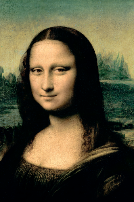 Bild Porträt einer Frau Mona Lisa