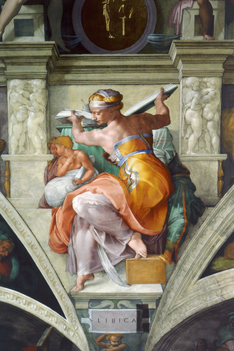 Bild Geheimnisse der Zukunft aus den Augen der libyschen Sibylle