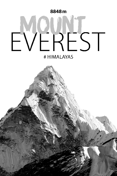 Bild Mount Everest (1 Part) Vertical