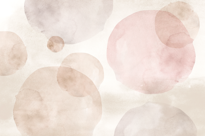 Bild Kreise in Pastellfarben auf beigem Hintergrund